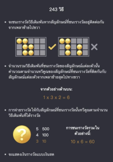 รูปแบบของโบนัสพิเศษจาก SLOT PG นกฟีนิกซ์ไฟ