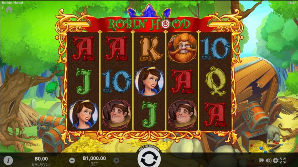 แนะนำเกมส์สล็อต PG Robin Hood