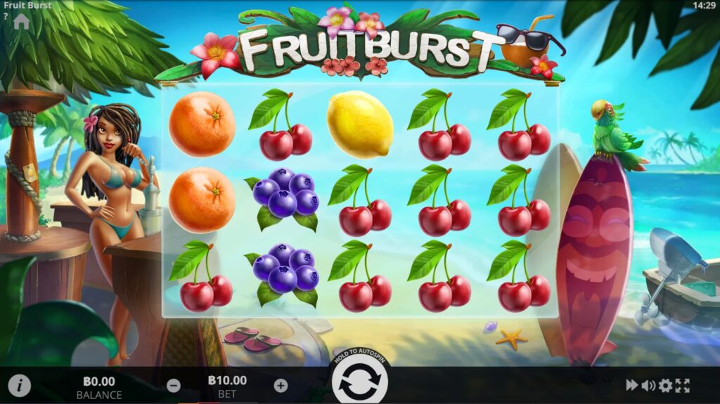 แนะนำเกมส์สล็อต PG Fruit Burst