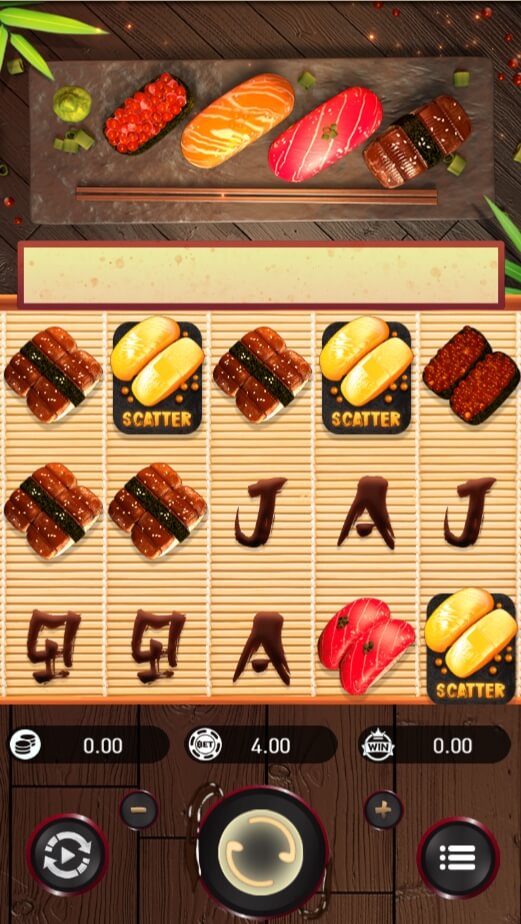 แนวทางของเกม PG Gem ซูชิชั้นเลิศ