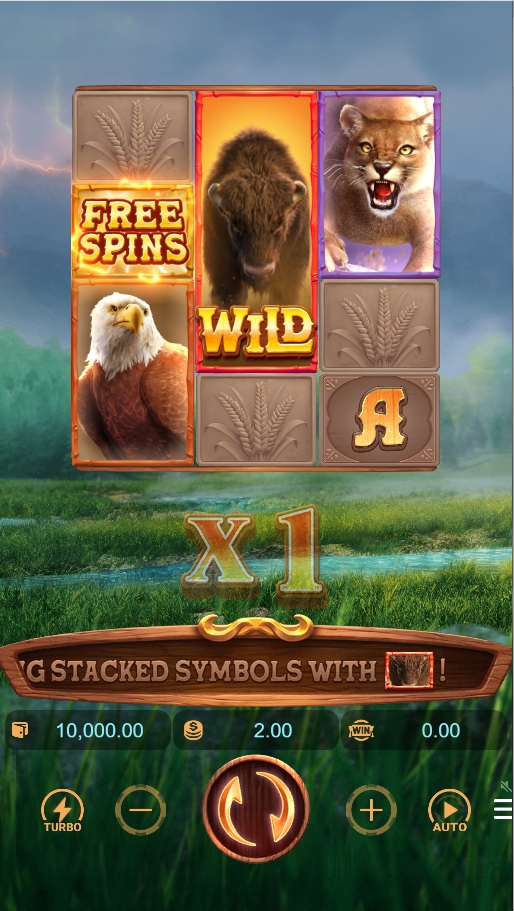 แนวทางของเกม PG บัฟฟาโล่ วิน