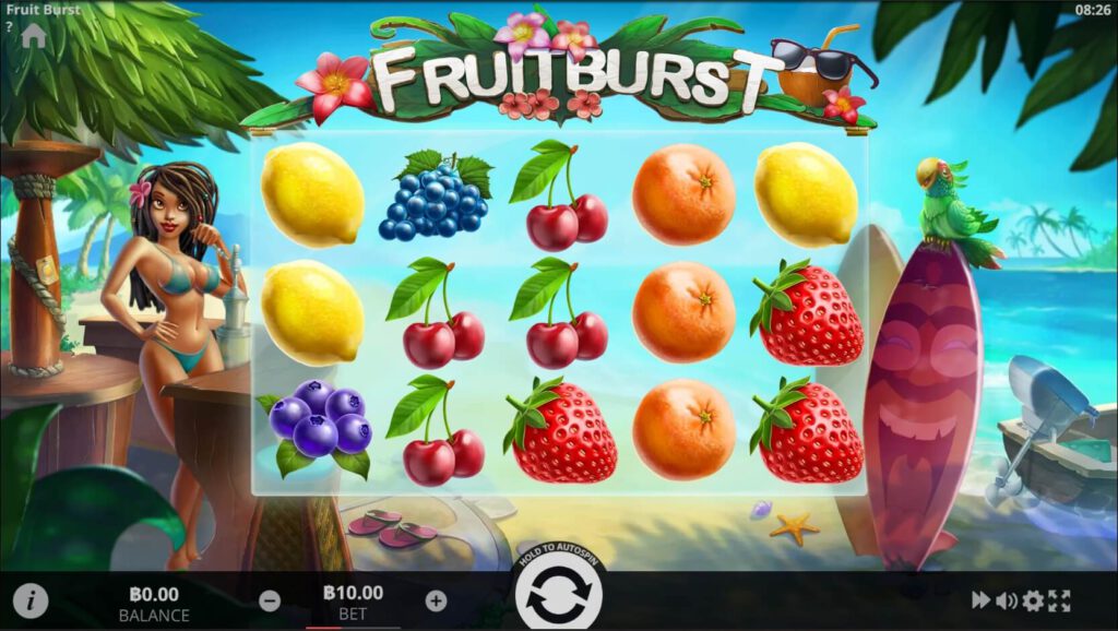 แนะนำการเล่นเกมส์สล็อต Fruit Burst