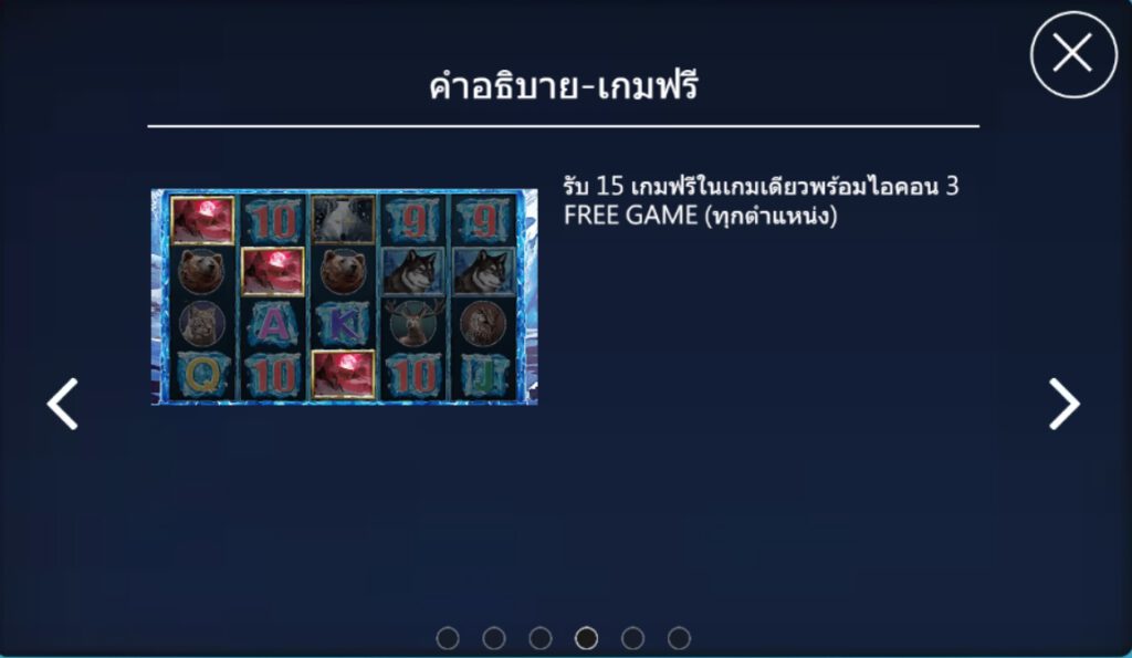 สัญลักษณ์พิเศษต่างๆ ของเกม WOLF LEGEND