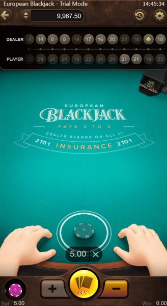European Blackjack สล็อต PG PGSLOTBet เว็บตรง